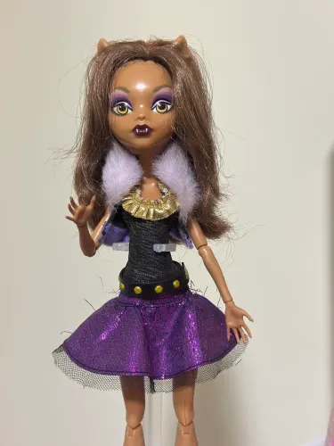 Monster high Clawdeen Holf ghouls alive
