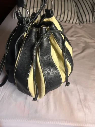 Bolsa Baú Couro Legítimo- Andoria