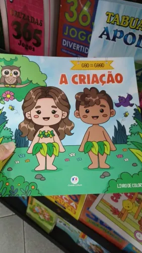 Livro de colorir A Criação