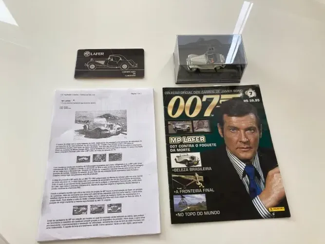 COLEÇÃO MINIATURAS- MP LAFER  JAMES BOND 007