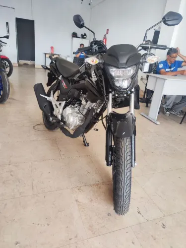 HONDA CG FAN 160 PRETA 2026 0 KM SHALON MOTOS