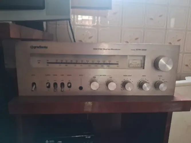 Conjunto de som vintage