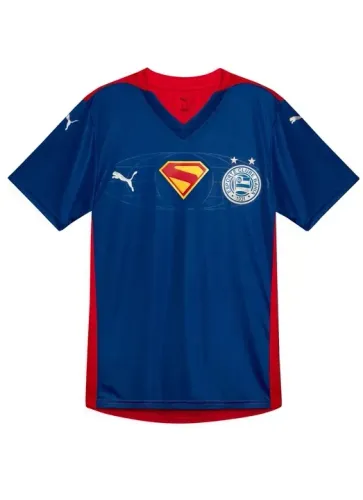 Camisa Bahia 25/26 Home III Superman Modelo Torcedor Lançamento