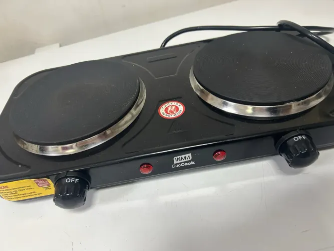 Fogão elétrico de 2 bocas cooktop 