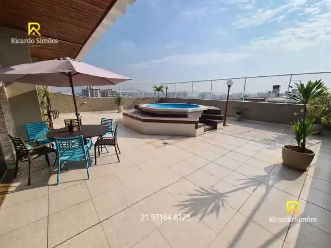 Cobertura Linear | Exclusiva | à Venda Méier | 300 m² | 3 suítes | 2 vagas | Piscina priva