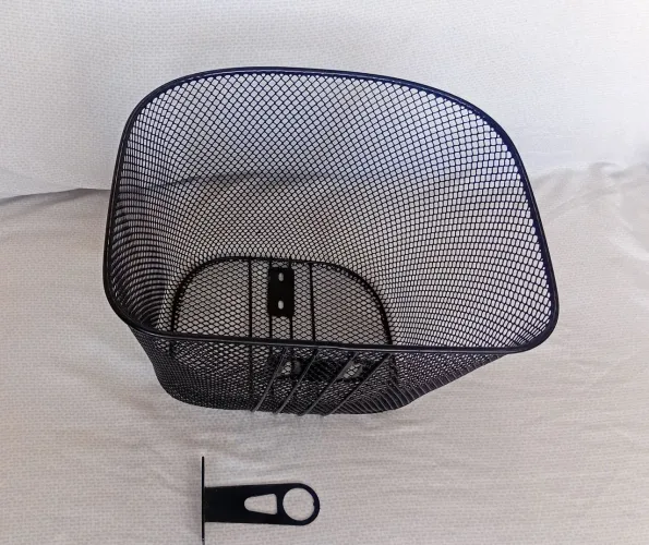 Cesta de Bicicleta em Metal Resistente