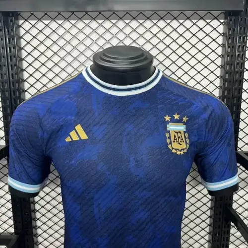 PRONTA ENTREGA Camisa Argentina Tri Mundial - Versão Jogador - Nunca Usada