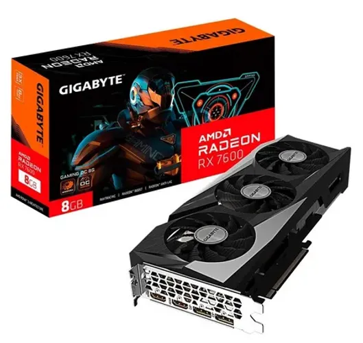 Placa de video RX 7600 8GB c\Garantia
