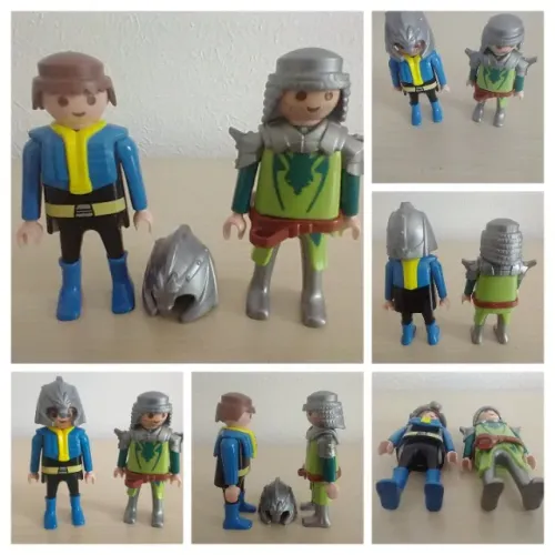 Bonecos Playmobil Antigos Medievais
