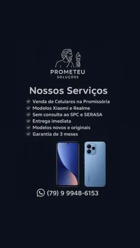 Venda de celulares na promissória 