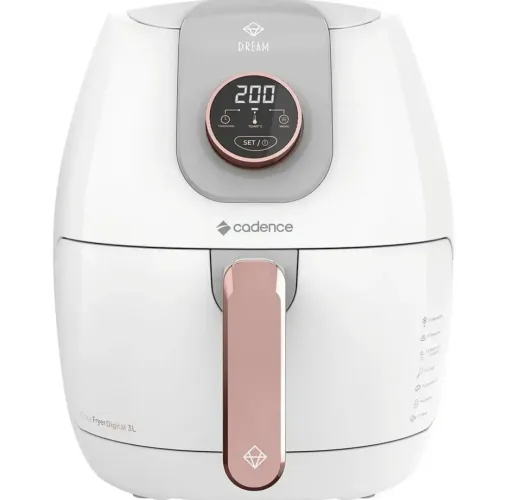air fryer 3 litros rose gold