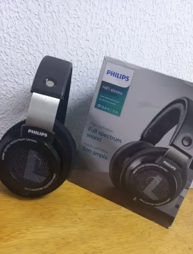 Fones De Ouvido Estéreo Philips Hi-fi Shp9500