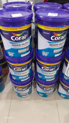 TINTAS CORAL RENDE MUITO