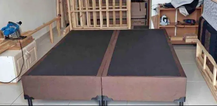 BASE BOX CASAL BIPARTIDA (PAGUE SOMENTE NA ENTREGA)