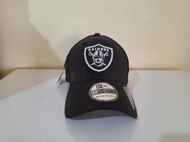 Boné New Era Aba Curva Fechado NFL Las Vegas Raiders Original