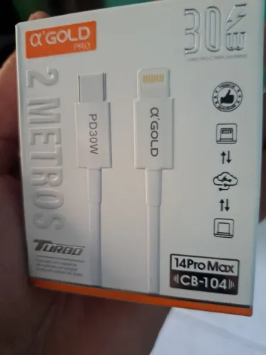 Cabo  2mt  tipo C + iPhone