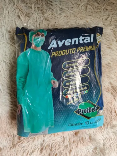 Avental TNT descartável