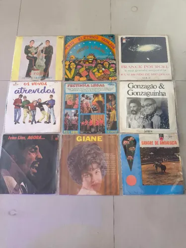 Discos de Vinil - Lote com diversos artistas
