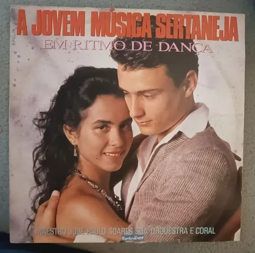 LP A JOVEM MÚSICA SERTANEJA: EM RITMO DE DANÇA / GEL CONTINENTAL 