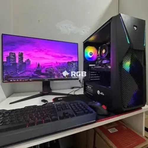 PC Gamer COMPLETO RYZEN 5 + RTX2060+ 1 ano de garantia e em até 12x