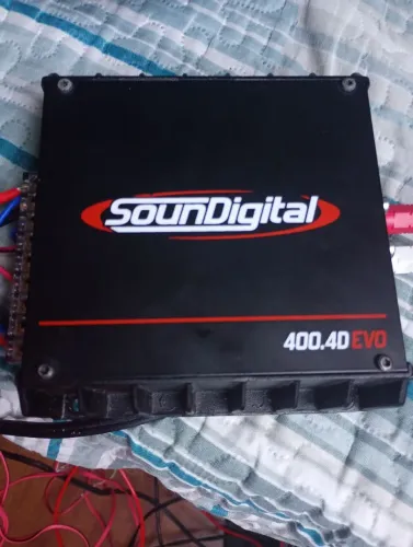 Vendo amplificador soundigital + 4 auto falantes