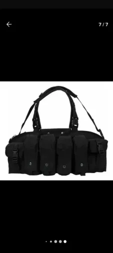 Chest Rig Tático Modular - Preto