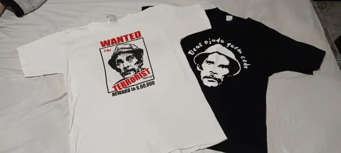 2 camisas seu Madruga - Chaves