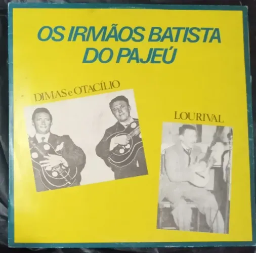 LP-Disco vinil-Os irmãos Batista do Pajeú-Disco raríssimo