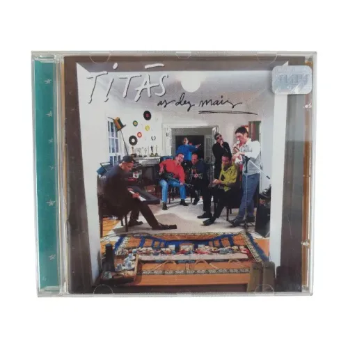 CD Titãs As Dez Mais - Original Usado