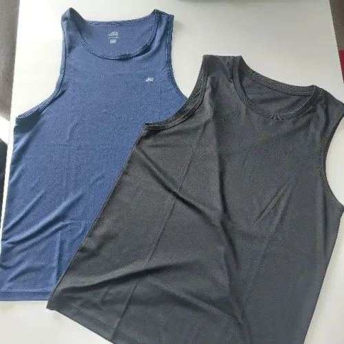 2 Camisetas Masculinas Regatas Esportivas M/G