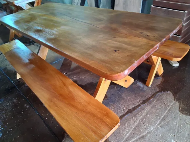 Mesa rustica 2x0.80