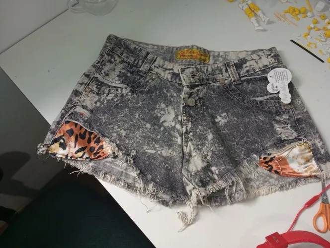 Shortinho Jeans Patricinhas Tam 40