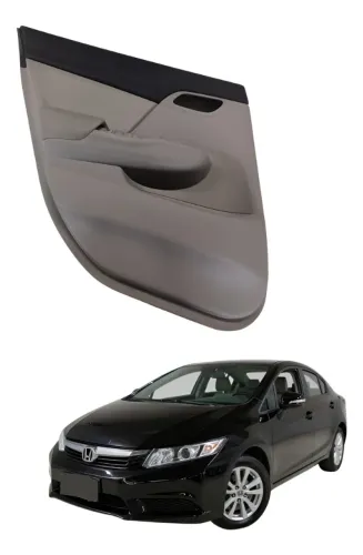 Forro Porta Traseira Direita Honda Civic G9 Lxr 2012 2013