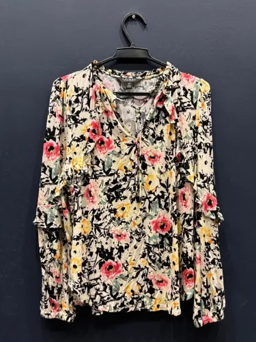 Blusa estampada floral Ralph Lauren tamanho p