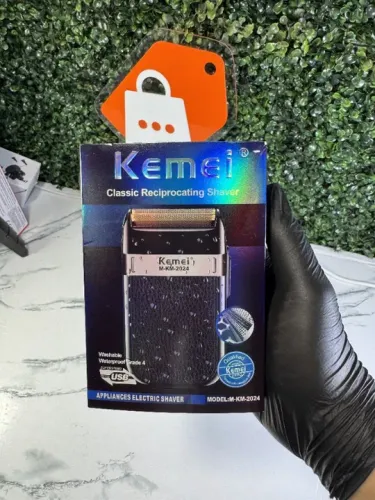 Barbeador Elétrico Kemei Shaver Km-2024 Máquina Profissional