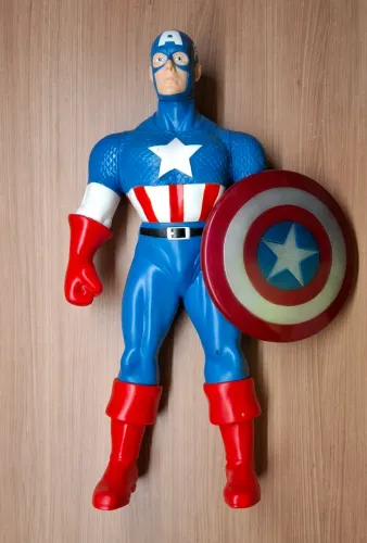 Boneco Marvel Capitão América Gigante Mimo