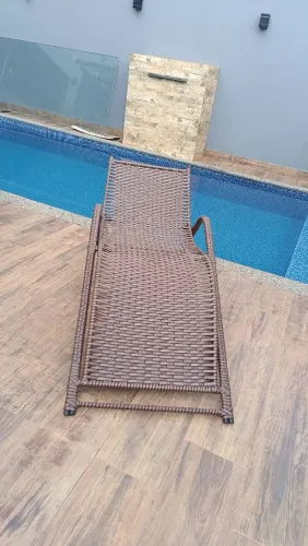 Espreguiçadeira ondulado renove seu bronze