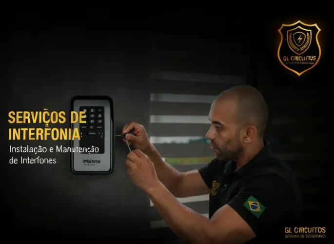 Instalação e manutenção de interfones