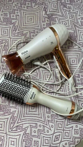 Kit secador e escova secadora Philco 220V