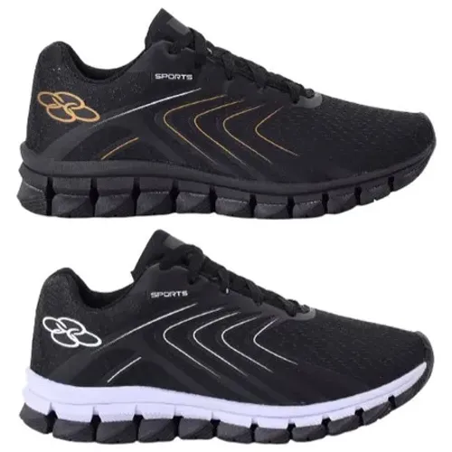 tenis olympikus preto dorado e preto branco n. 42 0km  wpp.43. *