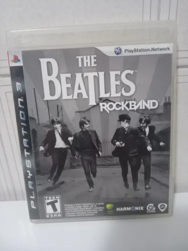Jogo PS3 PlayStation The Beatles: Rock Band original mídia física