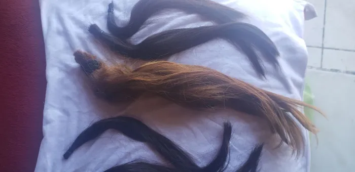 Cabelo humano 120 reais