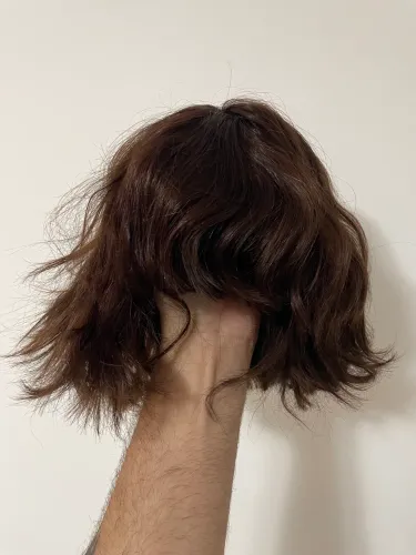 Peruca WIG Cabelo Humano (Corte Chanel)