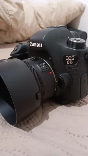 Camera DSLR 6D COM FLASH 