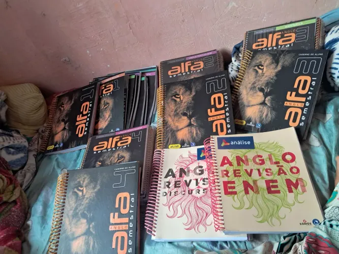 Caderno e Apostilas para Vestibular ou ENEM