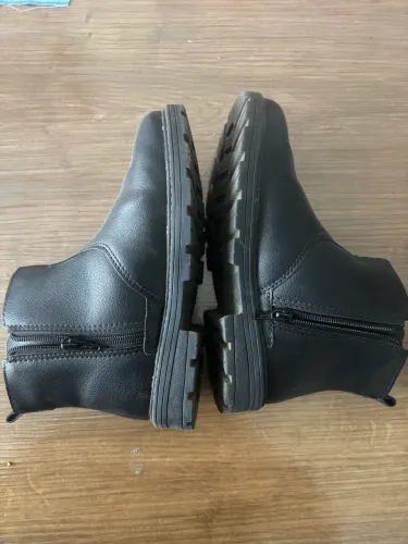 Bota infantil de couro