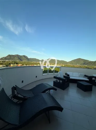Cobertura 3 quartos (2suites),2 vagas, vista livre, no Recreio dos Bandeirantes