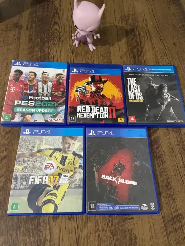 Vendo jogos de ps4