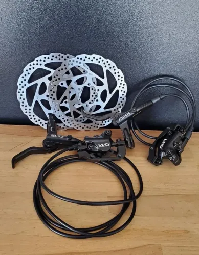 Freio a Disco Hidráulico Wg P/ Bike Novo Completo