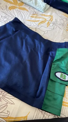 Saia calça uniforme da escola Farias Brito